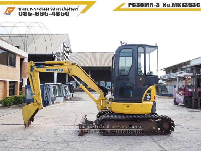 รถขุดเล็ก PC30MR-3 MK1353 CAB - Image 6