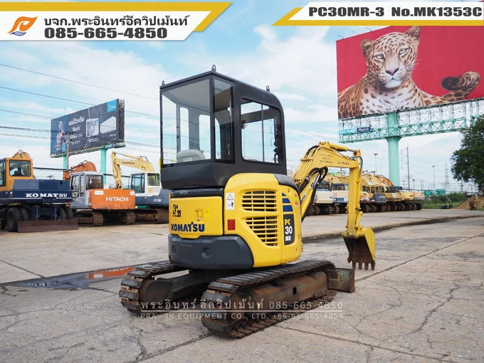 รถขุดเล็ก PC30MR-3 MK1353 CAB - Image 9