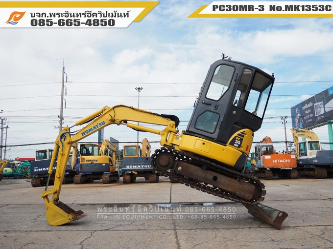 รถขุดเล็ก PC30MR-3 MK1353 CAB - Image 10