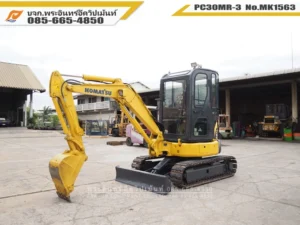 รถขุดแบ็คโฮเล็ก PC30MR-3