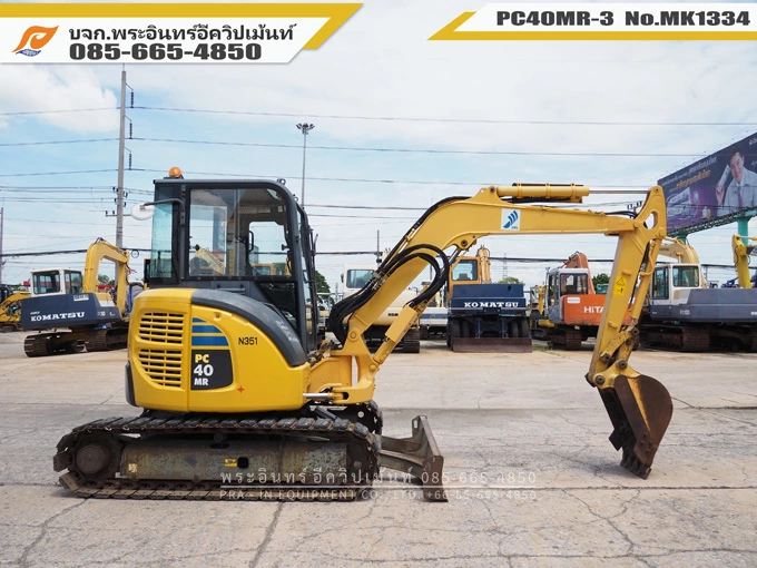 รถขุดเล็ก PC40MR-3 MK1334 - Image 2