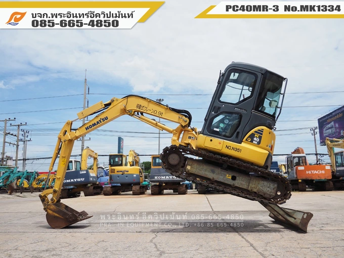 รถขุดเล็ก PC40MR-3 MK1334 - Image 10
