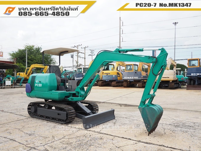 รถขุดเล็ก PC20-7 MK1347 - Image 3