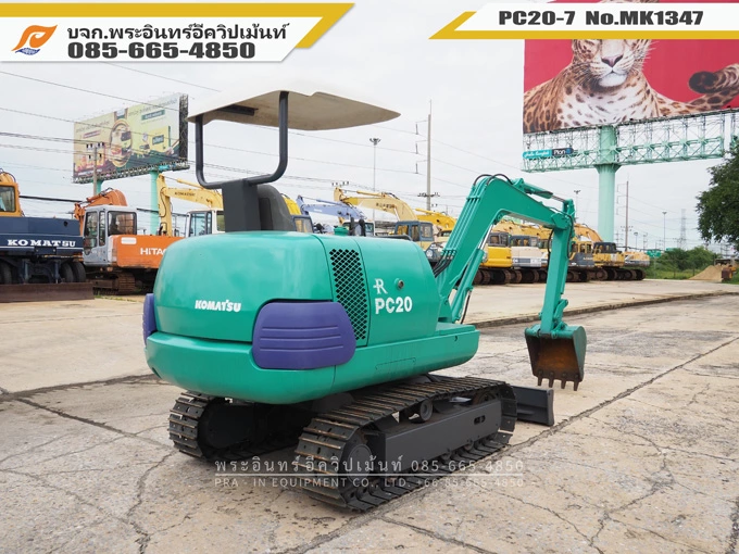รถขุดเล็ก PC20-7 MK1347 - Image 9