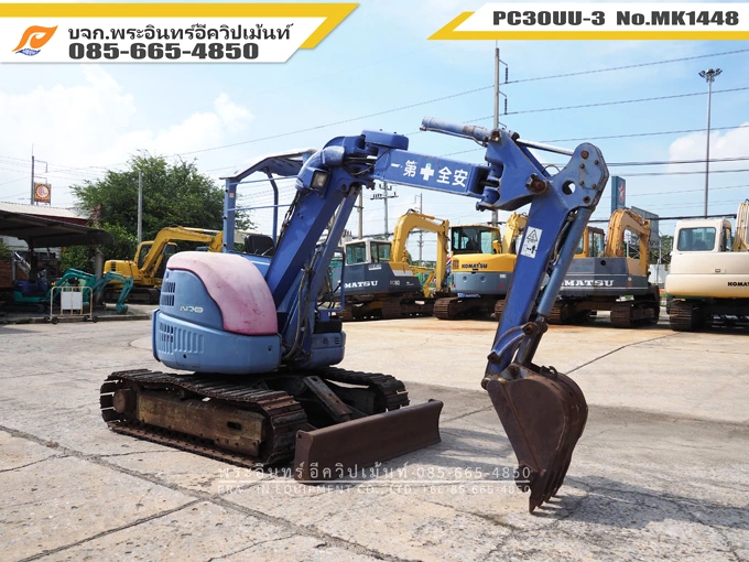 รถขุดเล็ก PC30UU-3 MK1448 - Image 3