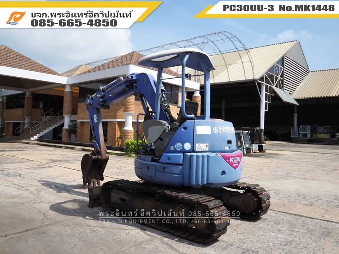 รถขุดเล็ก PC30UU-3 MK1448 - Image 7